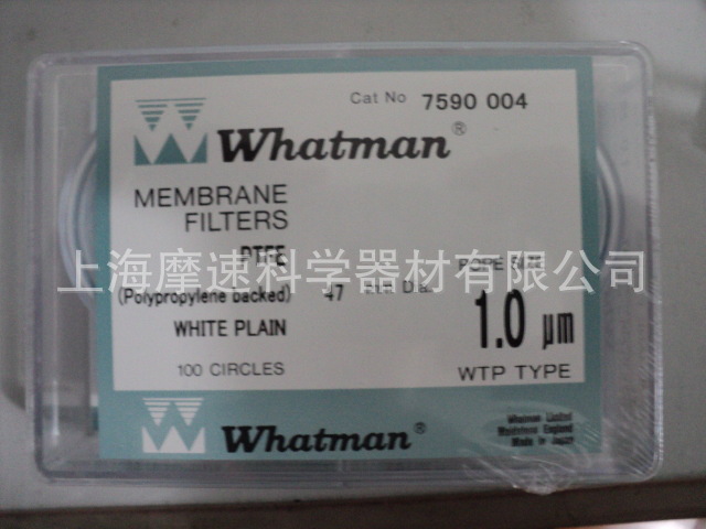 Whatman 7590-004 聚四氟乙烯膜PTFE 47MM 1.0um