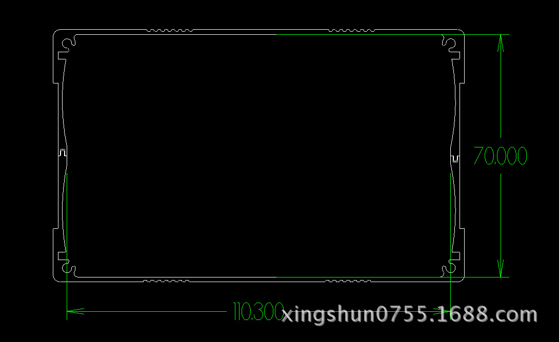 生产加工铝合金电源控制壳  铝制壳 锂电池铝壳及阳极氧化