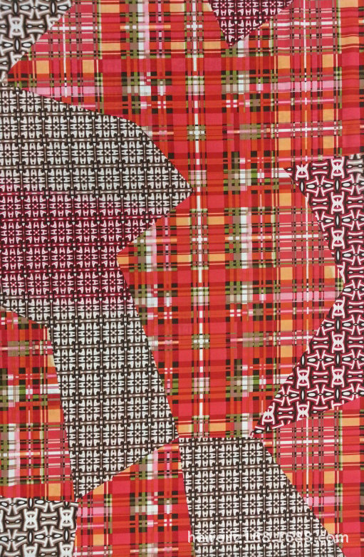 转移印花厂F8393 供应花型加工印花可印雪纺 涤棉 针织等服装面料