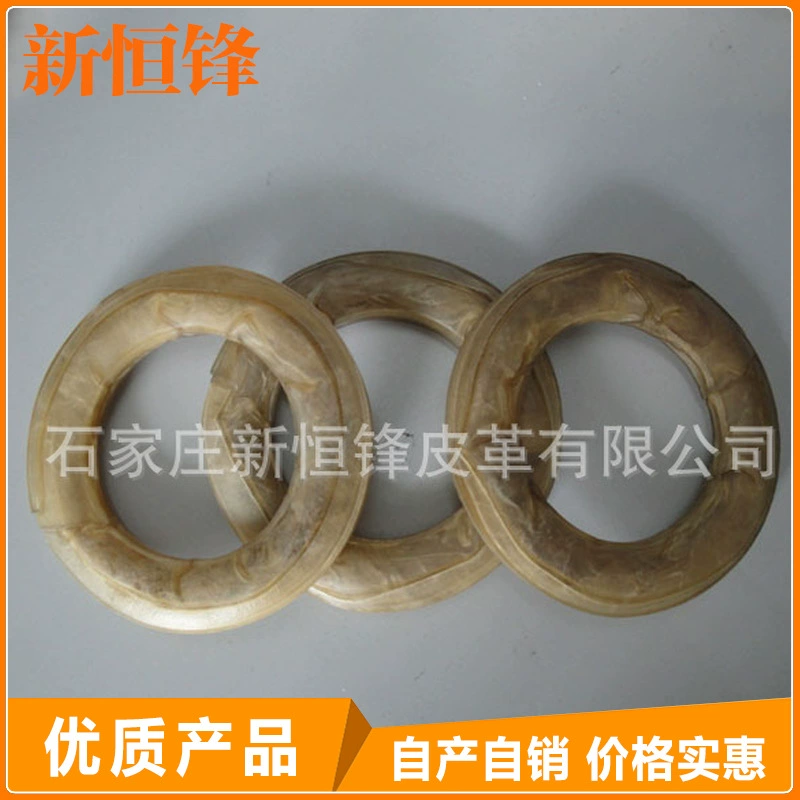 Поставка фабрики кормов для домашних животных оптом 16 см кольцо давления из воловьей кожи зоотовары укусы корм для собак OEM