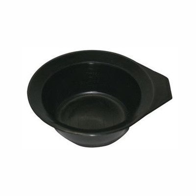 Manufactor Produce wholesale Dye paste Color black Hot Oil Bowl Plastic Hair Bowl Hairdressing Hot Oil Bowl