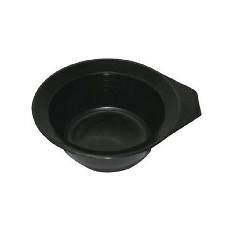 Manufactor Produce wholesale Dye paste Color black Hot Oil Bowl Plastic Hair Bowl Hairdressing Hot Oil Bowl