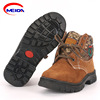 Factory wholesale protective shoes cowhide Rubber sole protective shoes non-slip Stab proof shoe