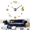 Taobao Expressway Creative Acrylic Mirror Wall Paste Home DIY Mirror Holding Clock Wall Sticker