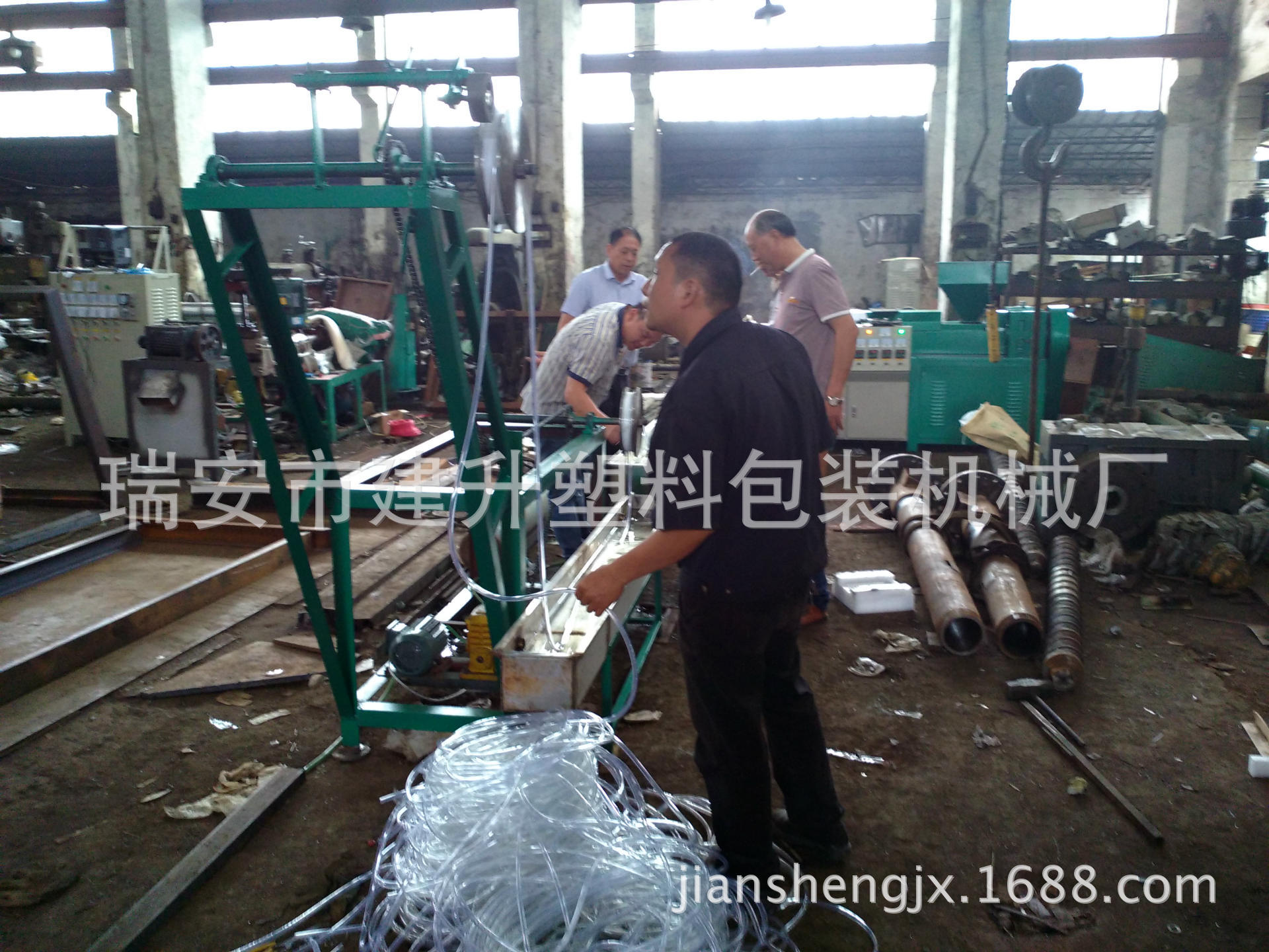 新型PVC PU纤维软管机|流管机