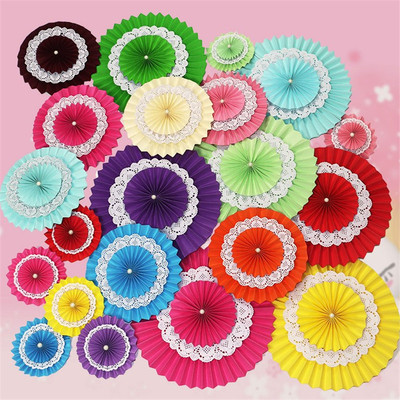 布置道具_批发纸扇婚礼场地布置立体折纸花商