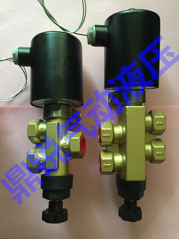两位四通电磁阀 订货号 DFL24-12 10mpa DFL23-12 电磁阀