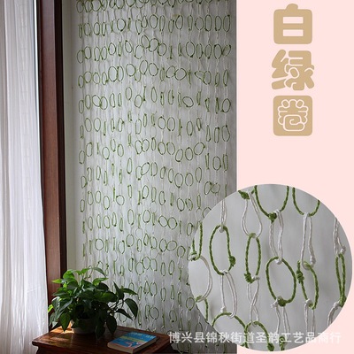 草编原色草帘子/门帘隔断/纯手工纸绳帘子门帘隔断|ms
