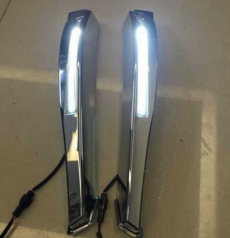 Aplicable a Jaguar XF Luz de circulación diurna especial LED Luz de marcha diurna Luz de niebla modificado Jaguar Luz de circulación diurna