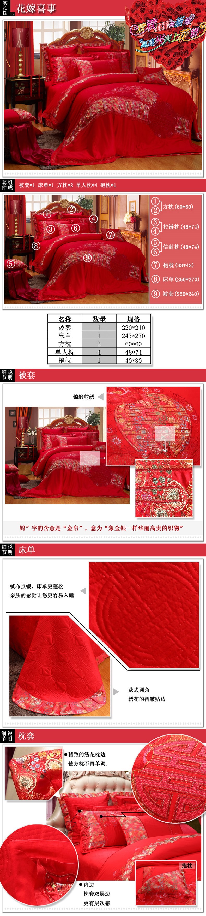 ps九件套花嫁喜事