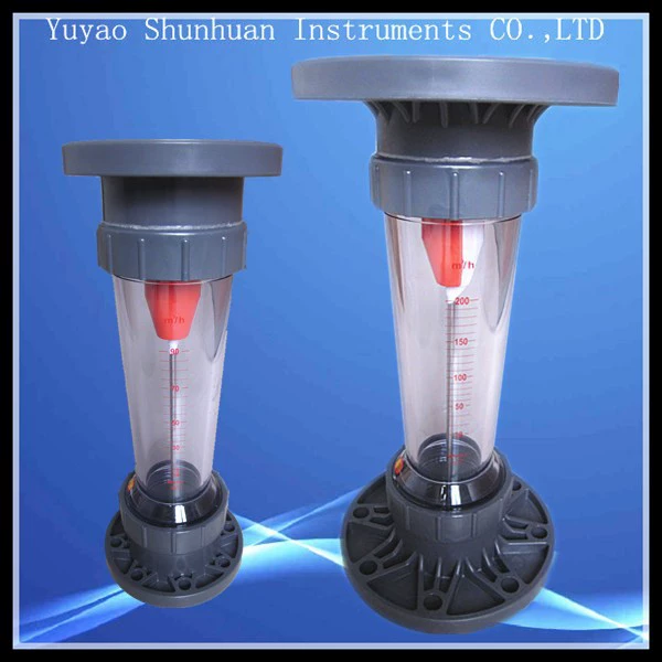 Расходомер ротора из пластиковой трубки большого диаметра, расходомер ротора из пластмассы, расходомер LZS-100