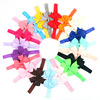 Children's headband handmade, hair accessory with bow, European style, wholesale