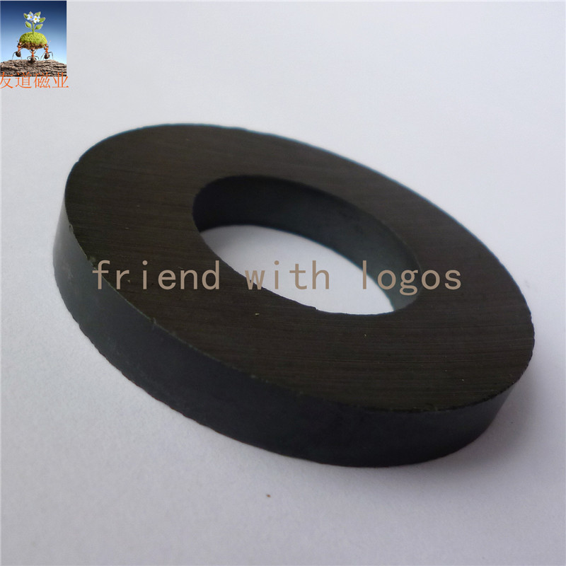 【厂家直销】铁氧体磁铁圆形 圆磁环 黑磁耐高温 永磁性预定
