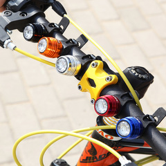 Bicycle Mountain Bike Ruby Tail Light High-Luminance LED Warning Light USB Charging Mountain Bike Riding Light 36g