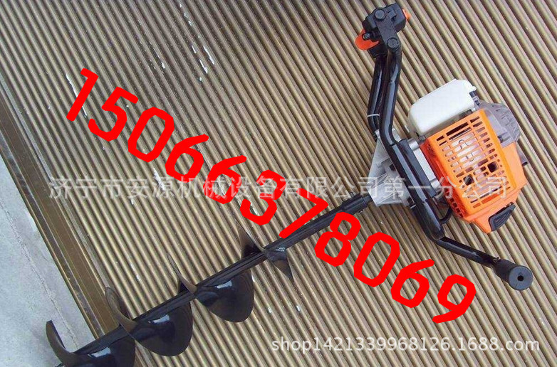 便携式汽油挖坑机  单人操作挖坑机