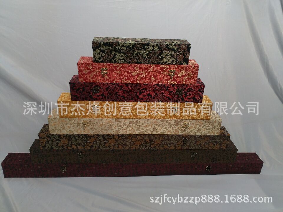 锦盒项链手串佛珠礼盒珠宝首饰盒精油化妆品药材木盒包装精品