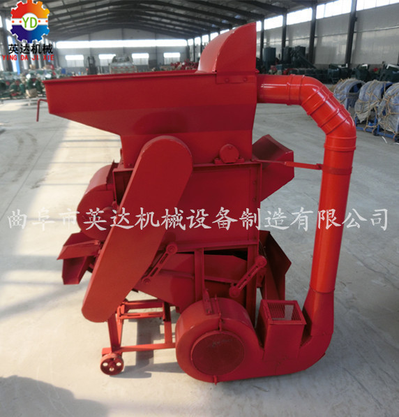 英达新型带除尘花生剥壳机 农业机器花生取仁机报价