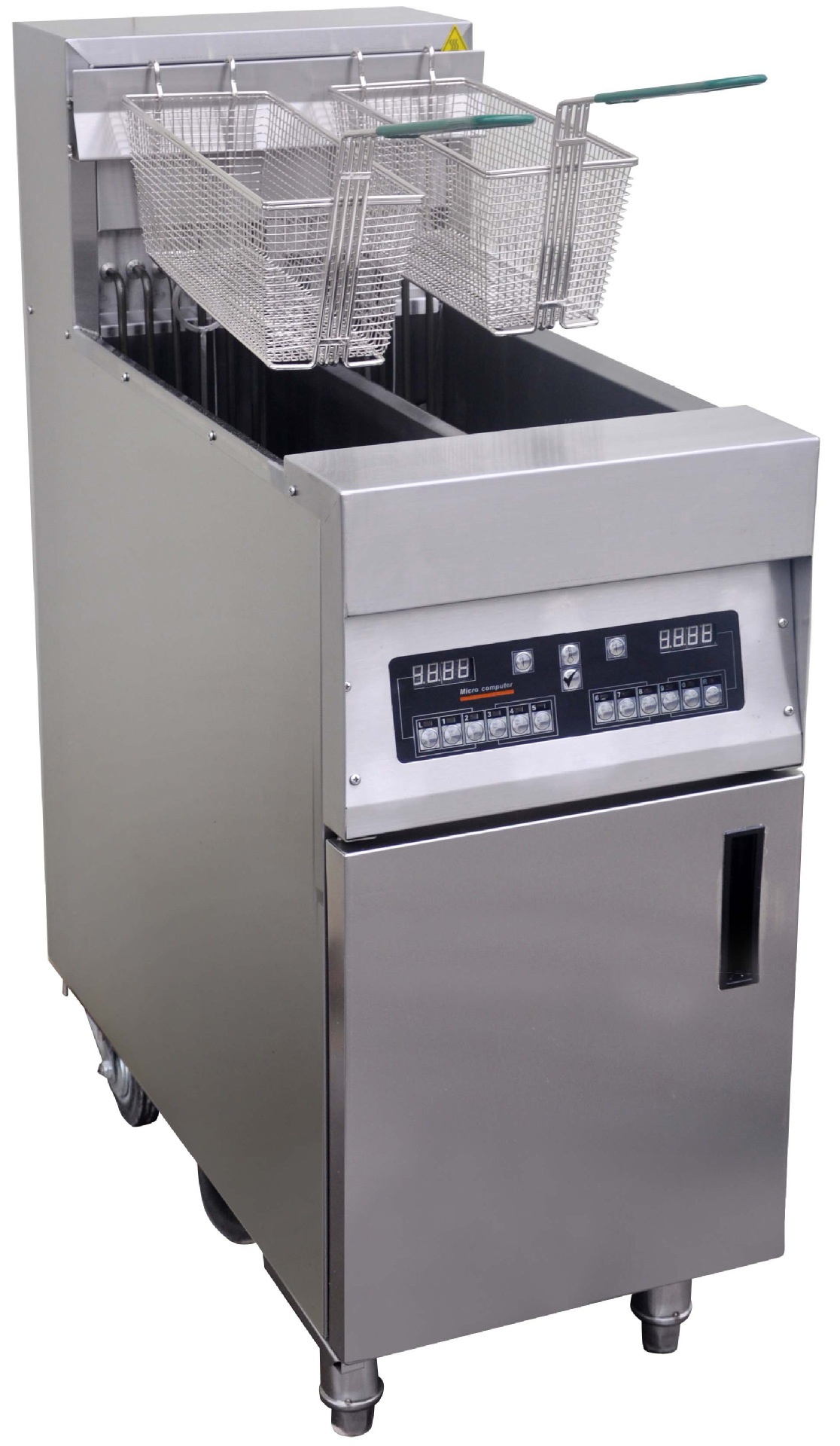 供应直销广州瑞信电脑板立式单缸 双缸炸炉 炸锅 电脑版炸炉