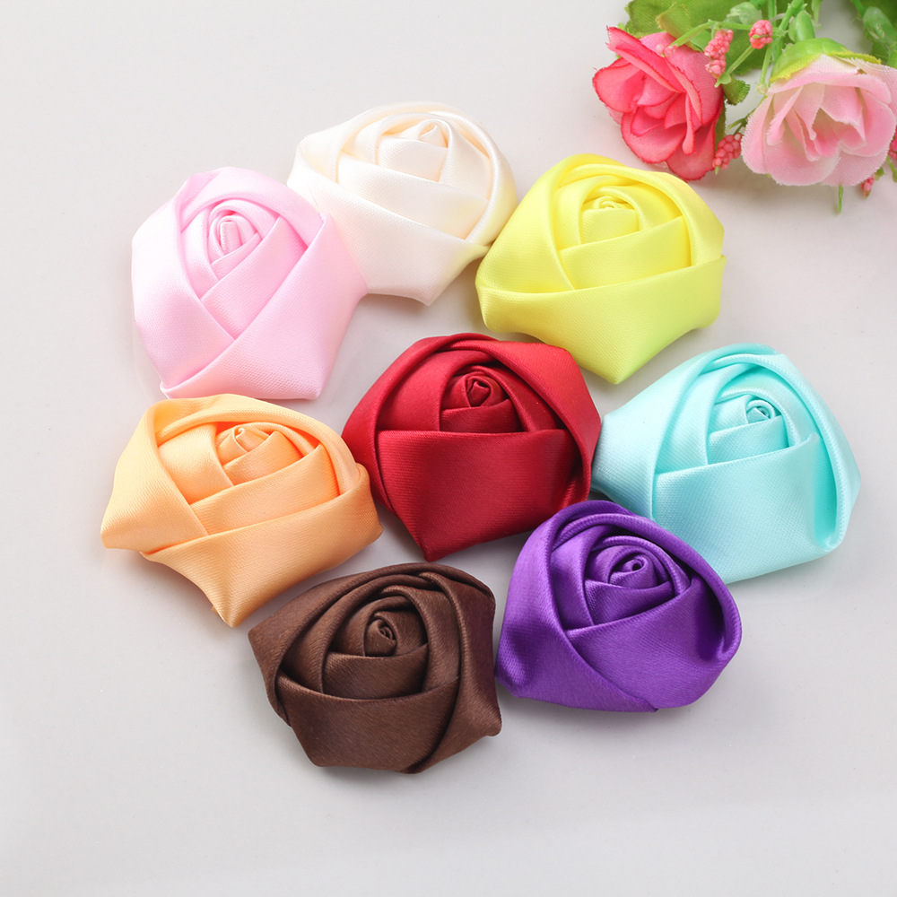 韩版涤纶丝带蝴蝶结DIY玫瑰花心蝴蝶结缎带礼品鲜花包装织带批发