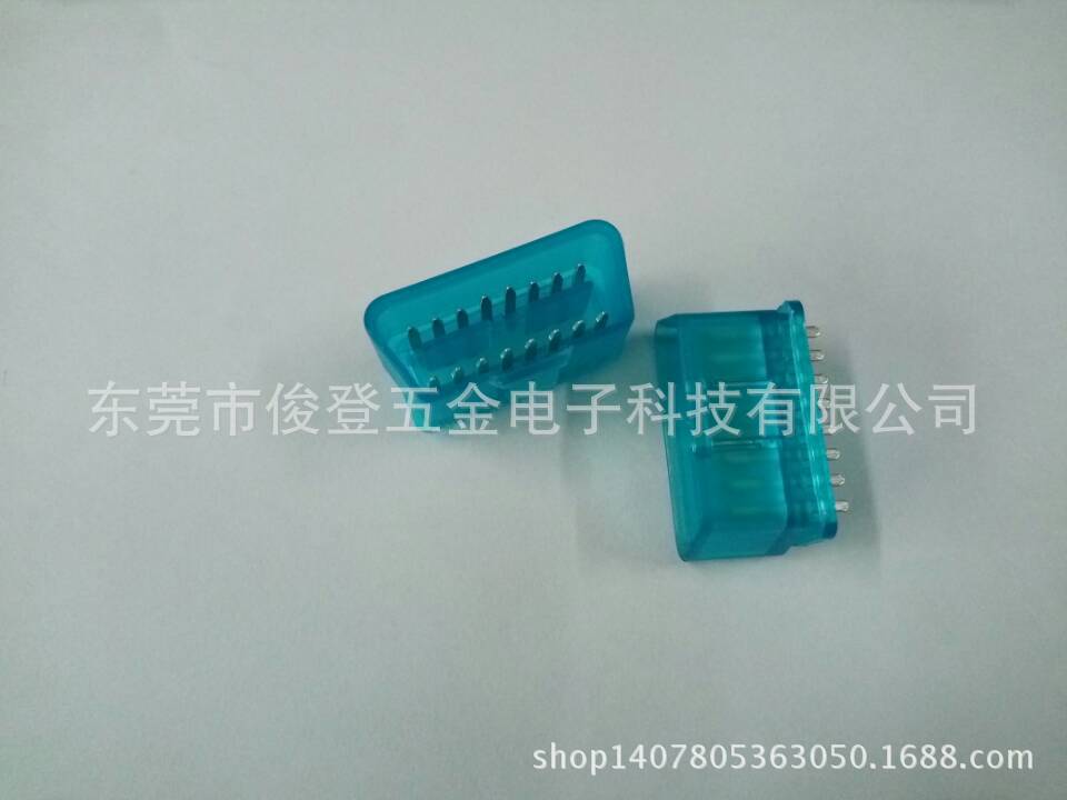 Manufacturer sells OBD2 plug, applicable for OBD extension cable, GPS and diagnostic equipment