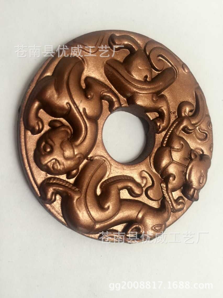 专业塑料仿古铜标牌  礼盒包装铭牌 塑料标牌铭牌  塑料浮雕牌