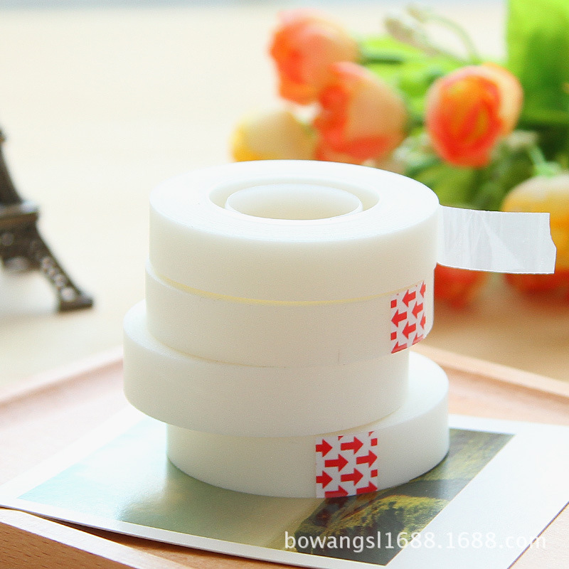 Suministros de la boda decoración del coche de la boda invisible cinta sin costuras no duele cinta de pintura del coche de la boda de una sola cara cinta sin costuras