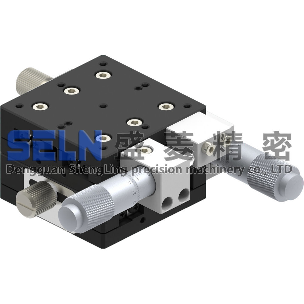 供应【高精度】 XY轴LY50-R精密型 微调架 可调平台 手动位移滑台