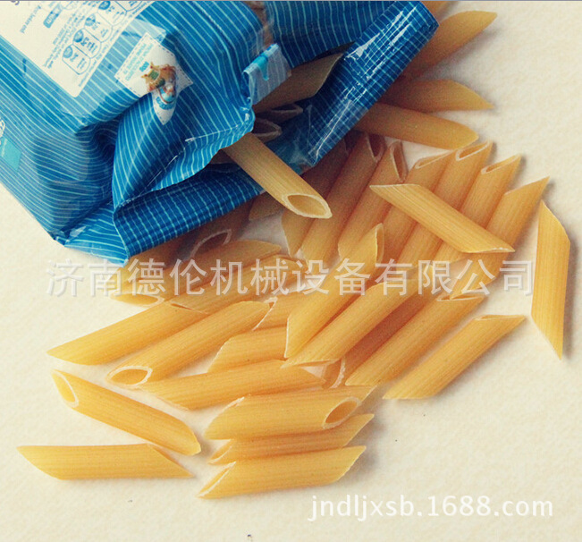 两头尖意大利面生产线   斜口意大利通心粉加工设备