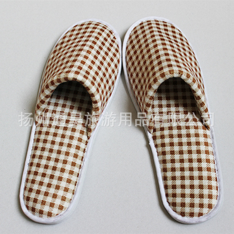 Manufactor Direct selling supply hotel hotel velvet Fabric disposable Supplies travel slipper