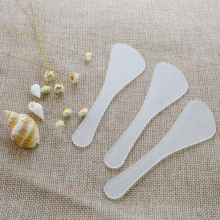 Mask stick 10cm long sub-pack help adjust mask stick mask spoon cream spoon scraping spoon fan-shaped cosmetic spoon