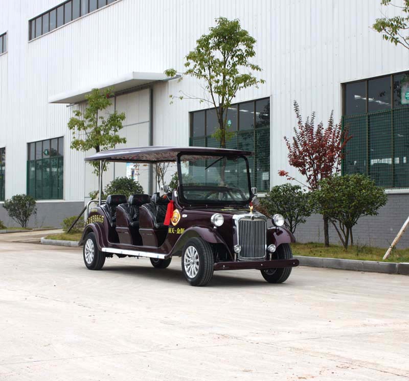 四座电动观光车价格/四轮豪华代步车/电动老爷车四座价格