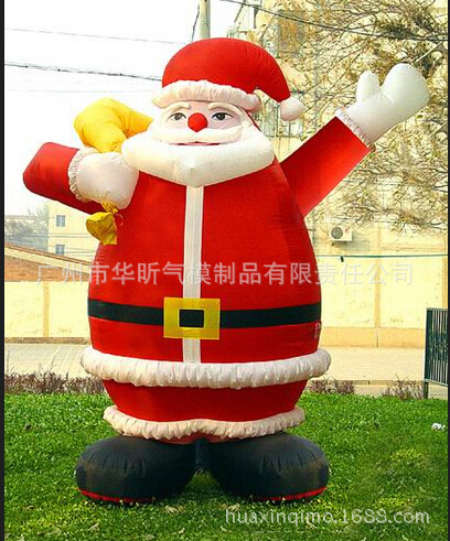 圣诞老人充气  圣诞老人 充气圣诞用品批发 充气圣诞老人