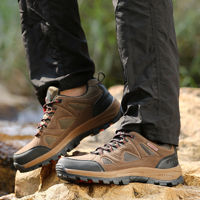 Manufactor Direct selling Autumn and winter Climbing shoes man non-slip wear-resisting Outdoor Shoes male Low on foot Men's Shoes wholesale