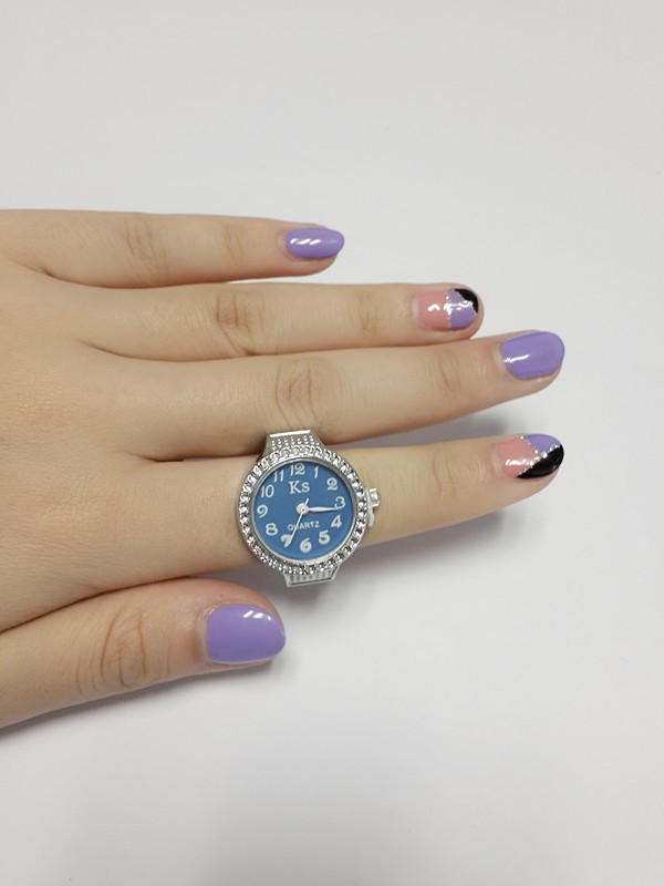 Casual Style Casual Round Quartz Watch Rings