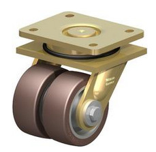 LSD-GB 100K 4寸重型双轮活动轮 有 CAD PDF 3D 图纸