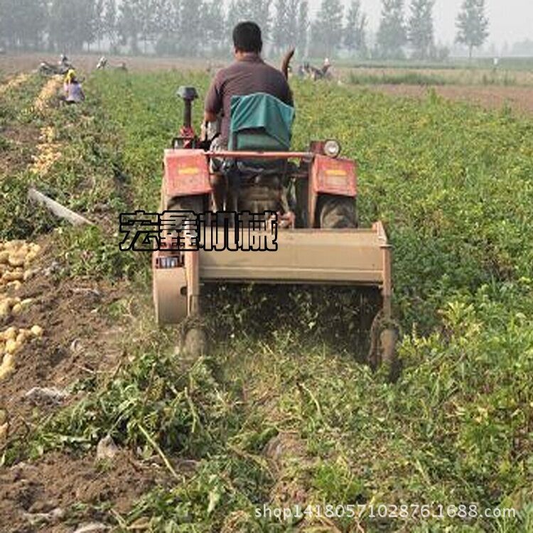 土豆收货机好用的 单人操作 花生收获机
