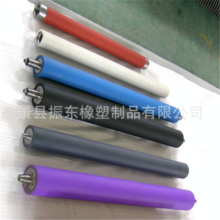 Specializing in the production Industrial Rubber Roller Silicone rubber roller Film roller Cots Rubber sleeves Machinable