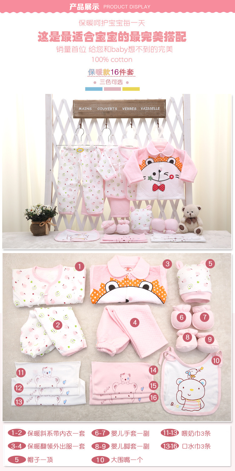 Coffret cadeau pour nouveau-né - Vêtements + Accessoires - Ref 1978246 Image 6