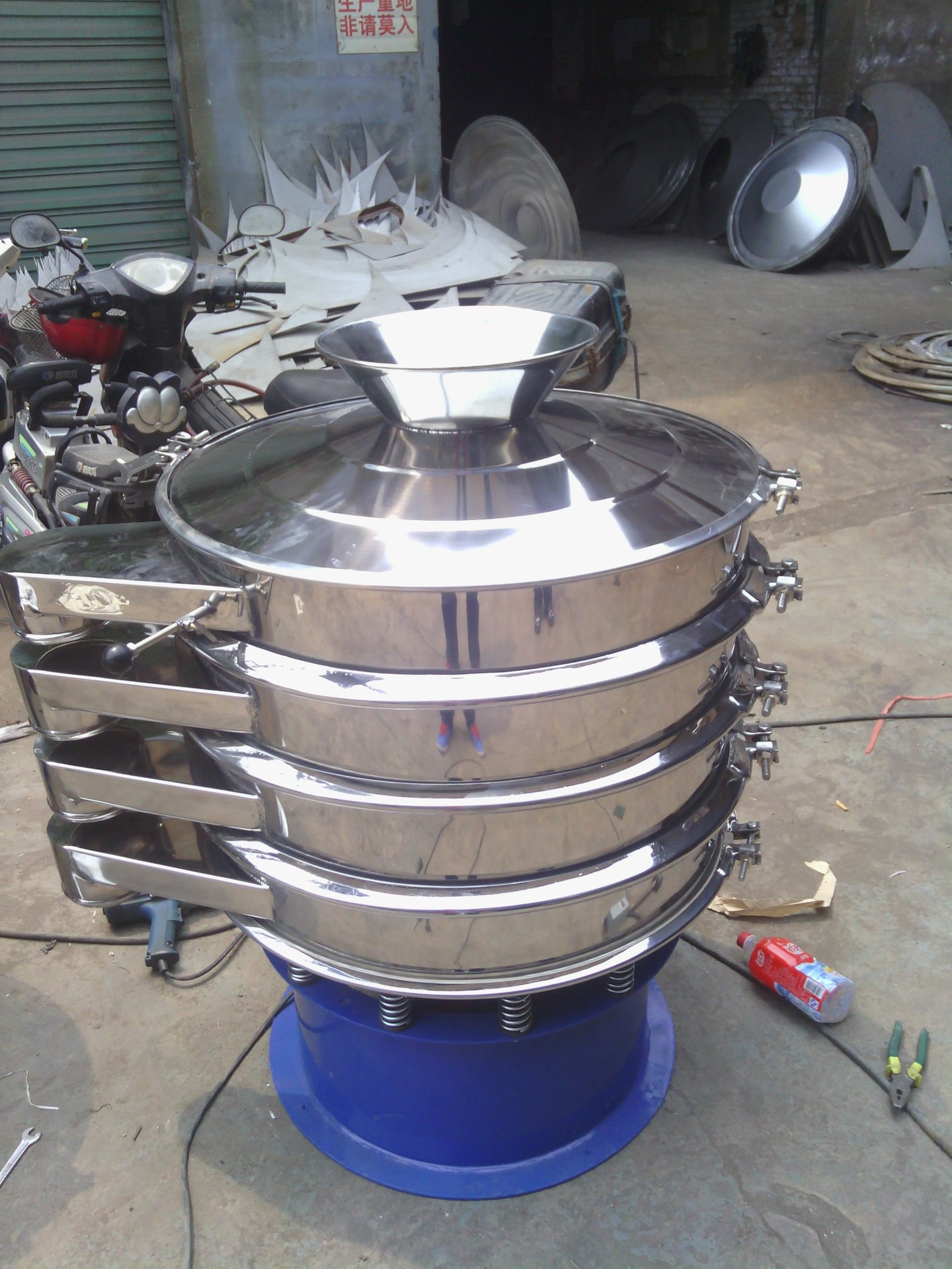 供应震动旋振双层振动筛 安徽筛选机液晶显示超声波各型号振动筛