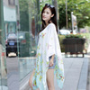 Summer shiffon cloak, fresh beach scarf, sun protection, European style, wholesale