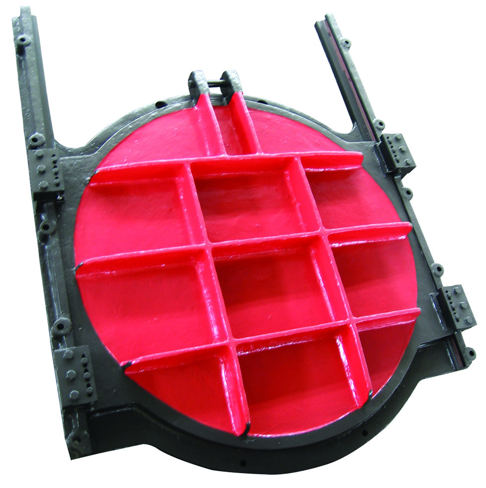 供应MXF型明杆式铸铁镶铜方闸门(图)