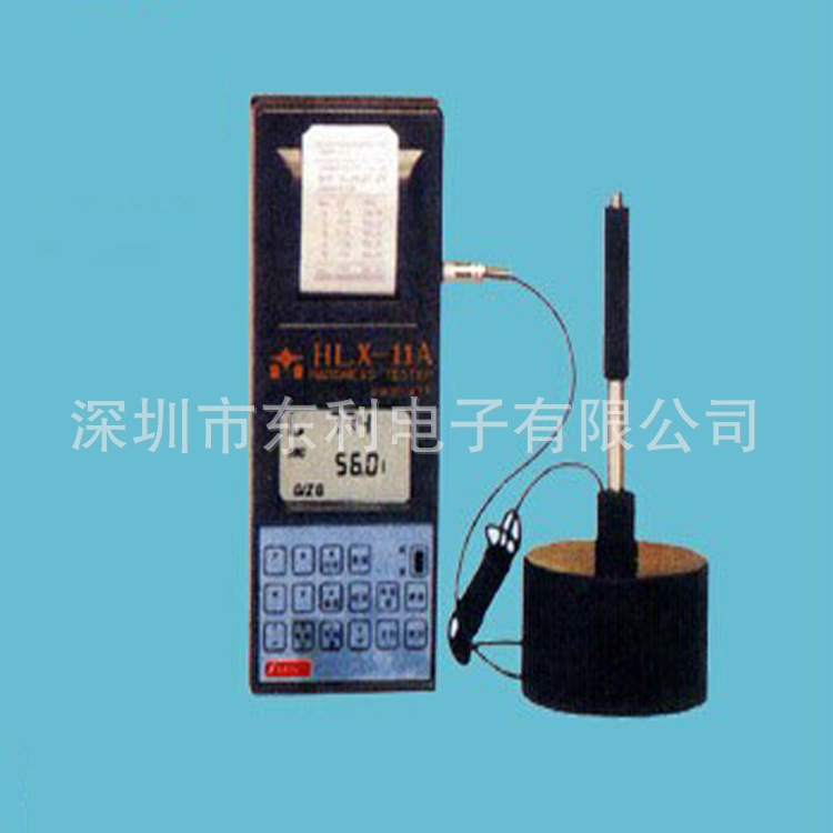 东利硬度测试计HLX-11A数显便携式里氏硬度计探头数显硬度计