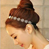 Hair stick, fashionable elegant hair accessory, headband contains rose, Korean style