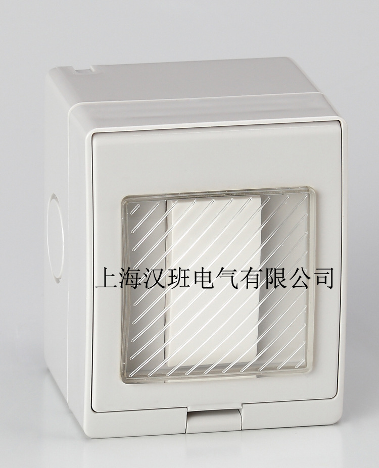 明装1开单控墙壁开关 一位灯控开关 电源控制开关 单联单控开关