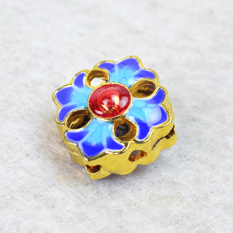 437026 G款 烧蓝饰品配件 烧蓝小商品散珠