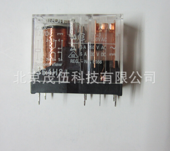 G2R-2-12VDC  欧姆龙 继电器 12VDC 2组转换  G2R-2-12VDC