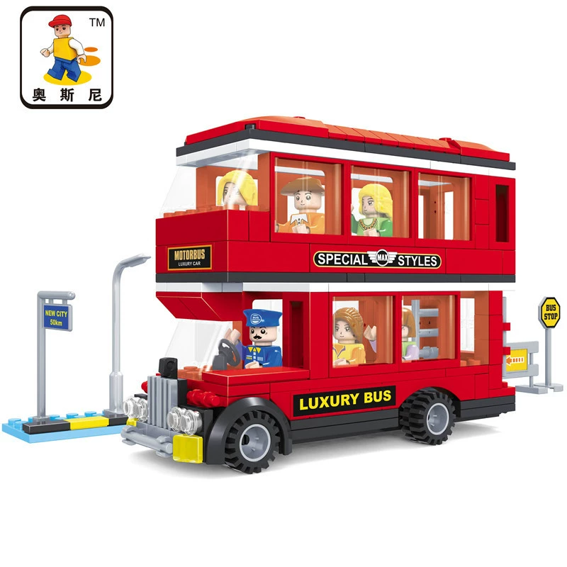 Lego Builder Ambulance Toy Car - Engaging Brain Teaser for Kids, Small Parts, Brand: