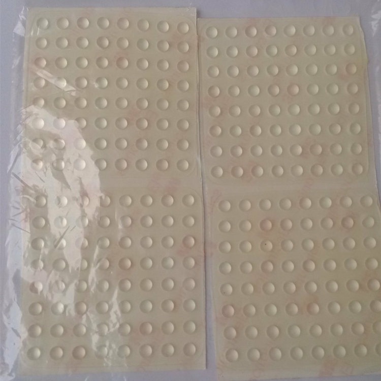 供应自粘透明硅胶垫 耐磨耐压硅胶垫防滑橡胶垫现货促销