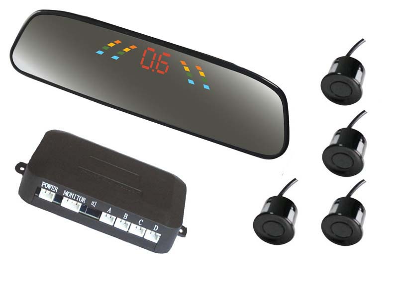 Car rearview Mirror LED digital reversing radar vehicle rearview Camera