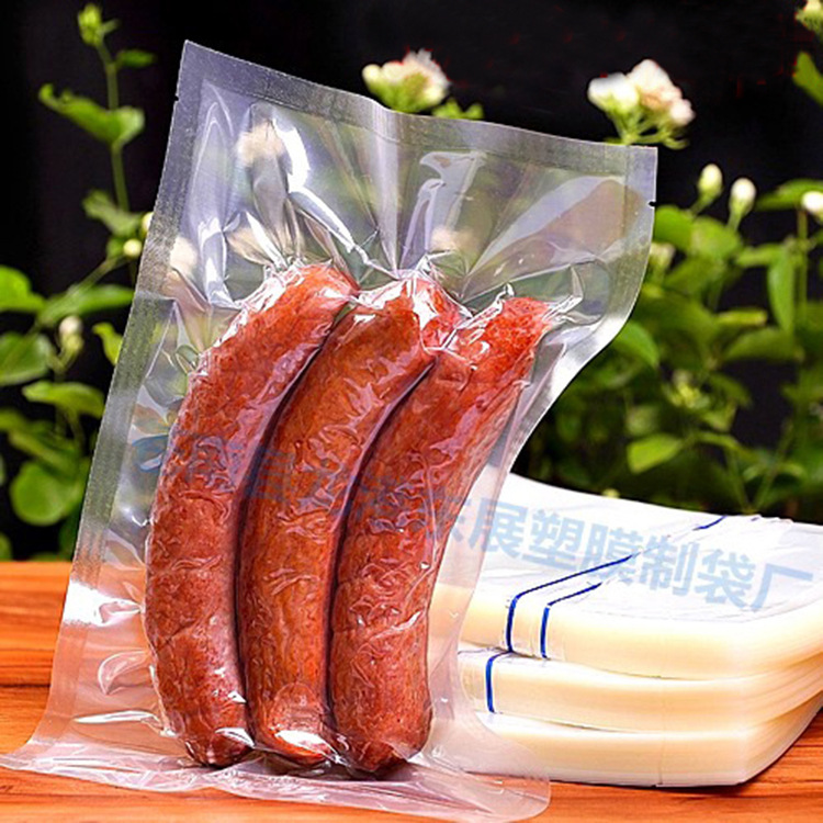 transparent snacks Vacuum packing bag Seafood Food Packaging rice dried food Trilateral Envelope Manufactor goods in stock